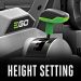 EGO Power+ 21″ Select Cut™ Mower with Touch Drive™ Self-Propelled Technology