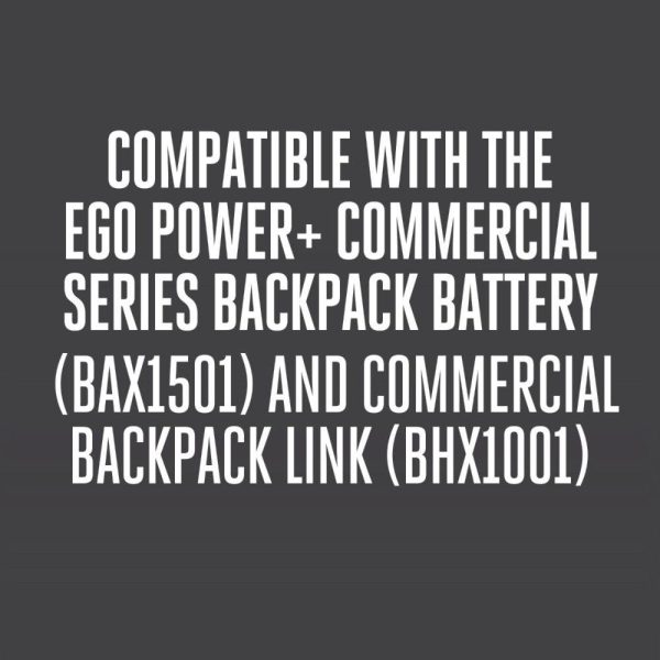 EGO Commercial Backpack Series 600CFM Blower
