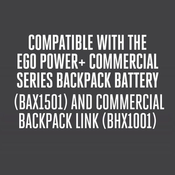 EGO Commercial Backpack Series Hedge trimmer