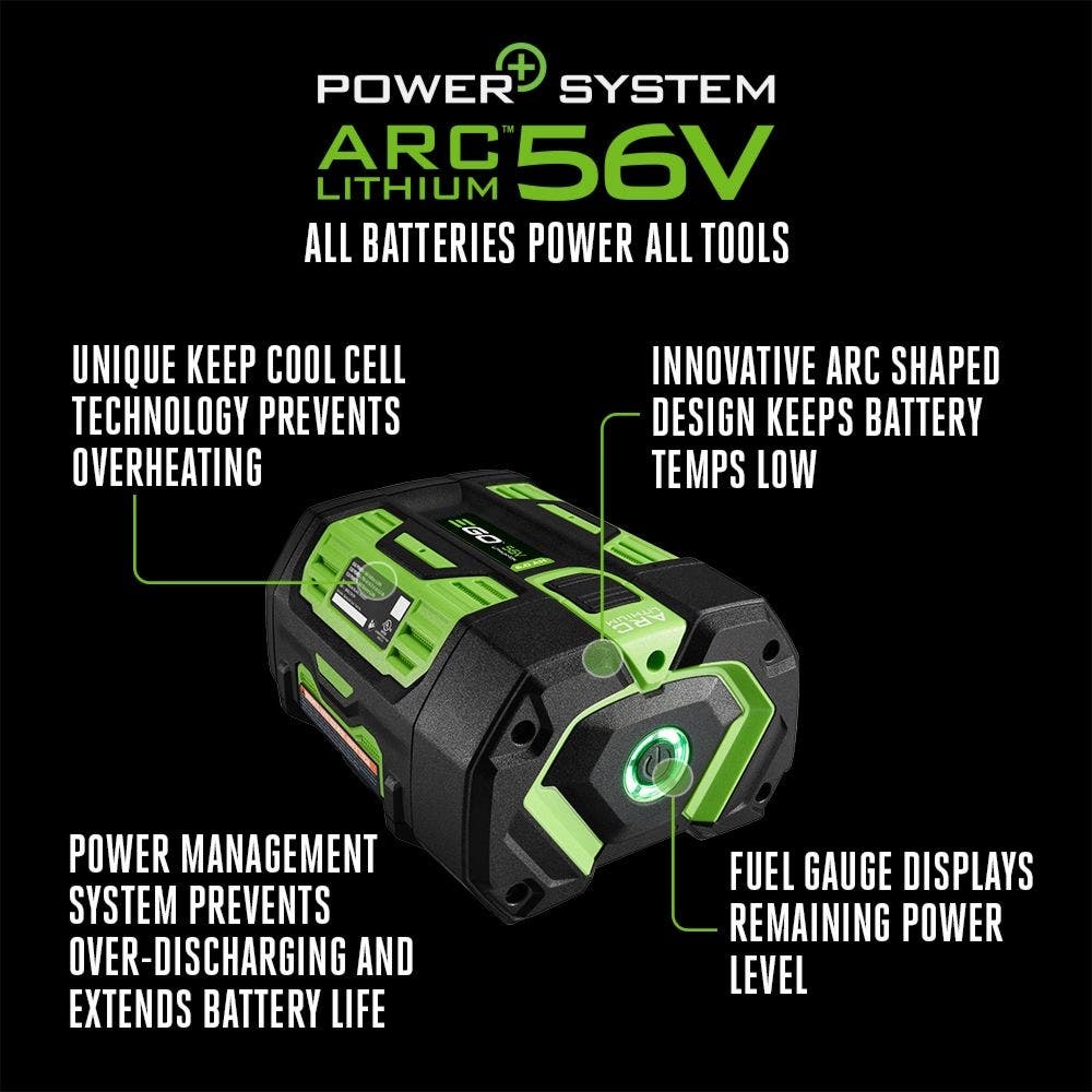 EGO POWER+ 6.0 Amp Hour Battery EGO POWER+ 6.0 Amp Hour Battery