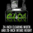 EGO POWER+ 24 in. Self-Propelled 2-Stage XP Snow Blower with Peak Power™