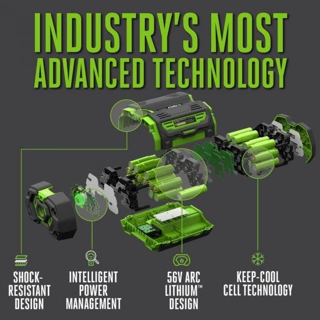 EGO POWER+ 12.0 Amp Hour Battery (2 pack)