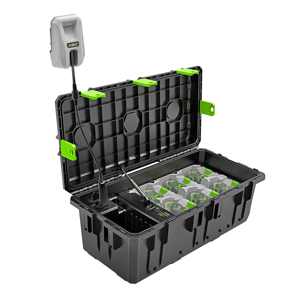 EGO Power+ 6-Port Mobile Charging Case and Charging Adaptor Kit EGO Power+ 6-Port Mobile Charging Case and Charging Adaptor Kit