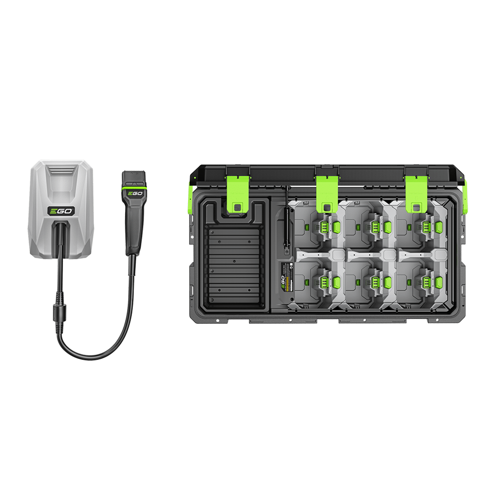 EGO Power+ 6-Port Mobile Charging Case and Charging Adaptor Kit EGO Power+ 6-Port Mobile Charging Case and Charging Adaptor Kit