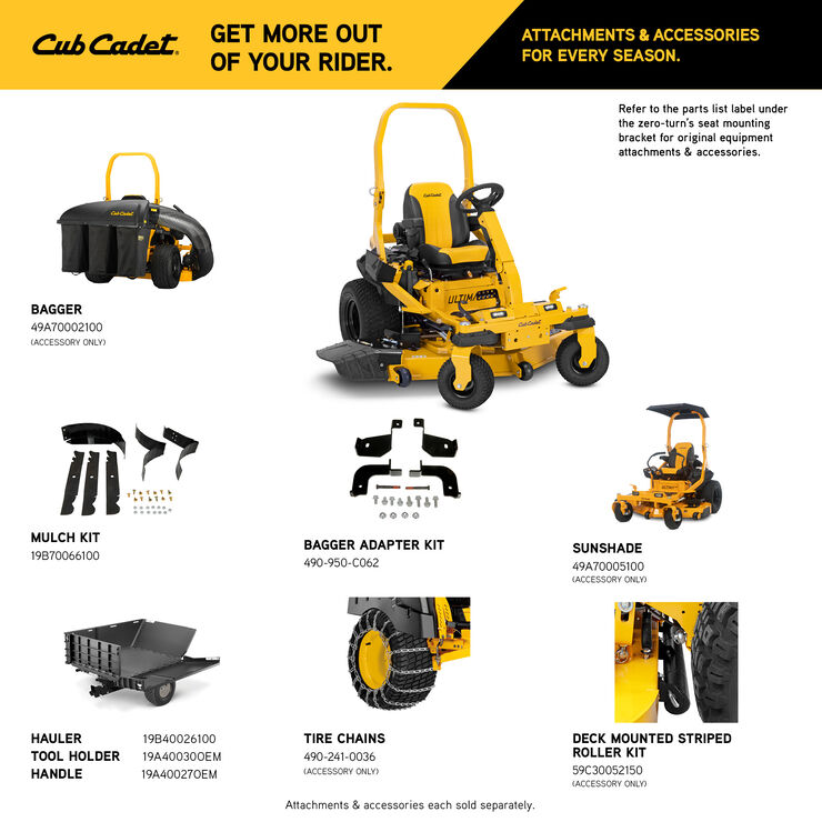 Cub Cadet ZTXS6 60 (47RICHB8A10) Cub Cadet ZTXS6 60 (47RICHB8A10)