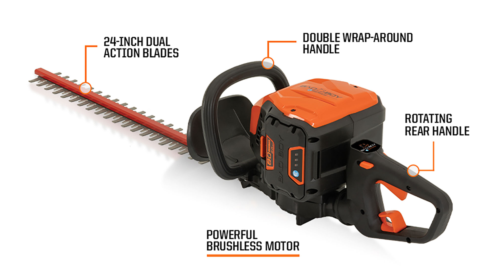 Bad Boy HT 225-24 HEDGE TRIMMER (Commerical)