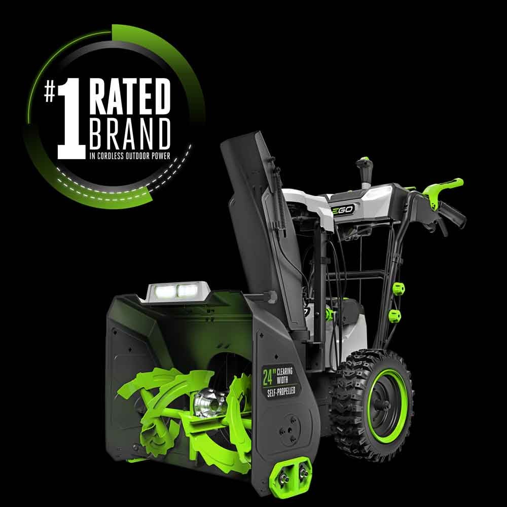 EGO POWER+ 24 in. Self-Propelled 2-Stage XP Snow Blower with Peak Power™ EGO POWER+ 24 in. Self-Propelled 2-Stage XP Snow Blower with Peak Power™