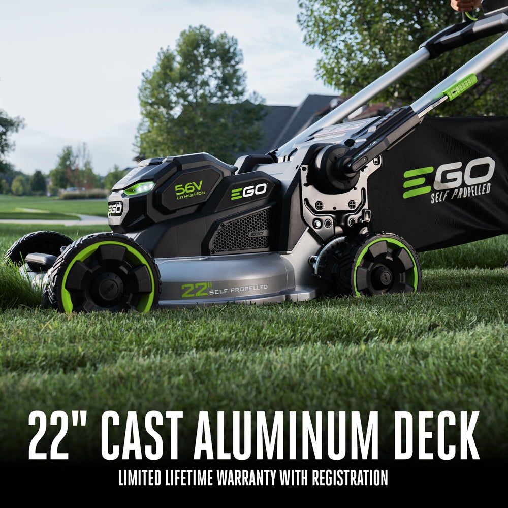 EGO POWER+ Mower 22" Aluminum Deck Select Cut™ Self-Propelled Kit (10.0Ah Battery)