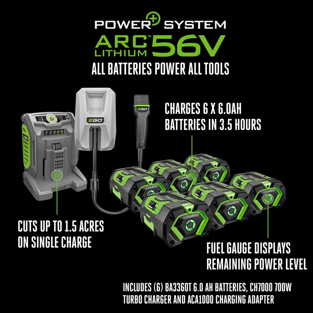 EGO POWER+ 42" T6 Lawn Tractor Kit EGO POWER+ 42" T6 Lawn Tractor Kit