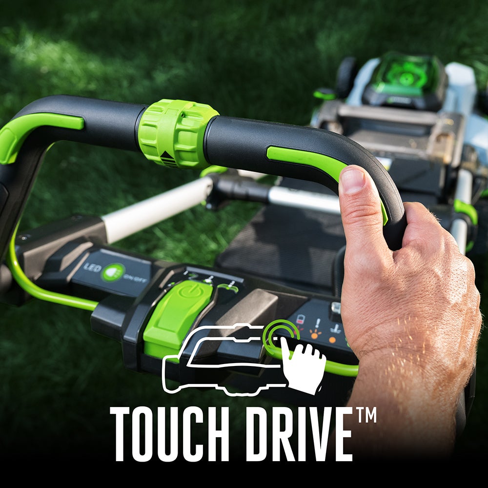 EGO POWER+ Mower 21" Self-Propelled with Touch Drive™ Kit (7.5Ah Battery) EGO POWER+ Mower 21" Self-Propelled with Touch Drive™ Kit (7.5Ah Battery)
