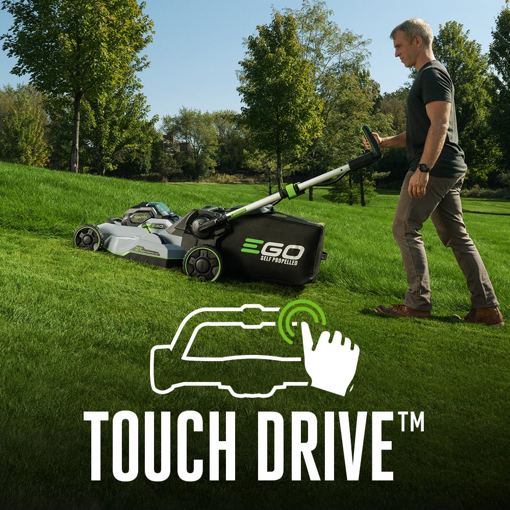 EGO POWER+ Mower 21" Select Cut™ XP System with Touch Drive™ Self-Propelled Kit (10.0Ah Battery) EGO POWER+ Mower 21" Select Cut™ XP System with Touch Drive™ Self-Propelled Kit (10.0Ah Battery)