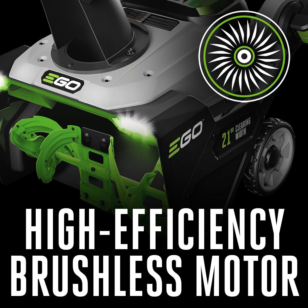 EGO POWER+ 21 in. Peak Power™ Snow Blower with Steel Auger EGO POWER+ 21 in. Peak Power™ Snow Blower with Steel Auger