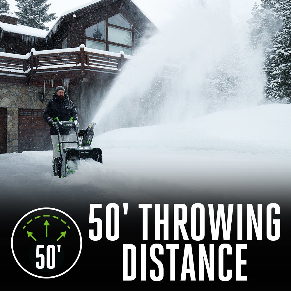 EGO POWER+ 24 in. Self-Propelled 2-Stage Snow Blower with Peak Power™ EGO POWER+ 24 in. Self-Propelled 2-Stage Snow Blower with Peak Power™