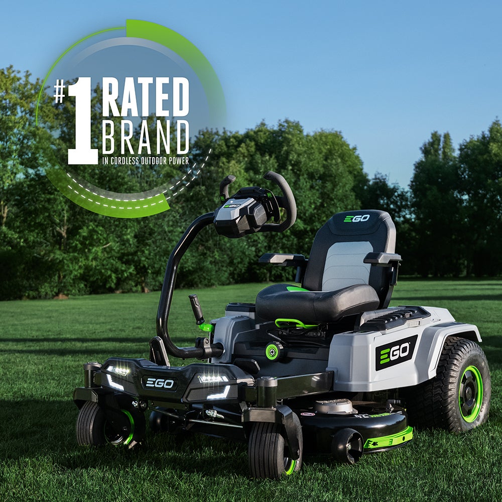 EGO POWER+ 42" Z6 Zero Turn Mower with e-STEER™ Technology EGO POWER+ 42" Z6 Zero Turn Mower with e-STEER™ Technology