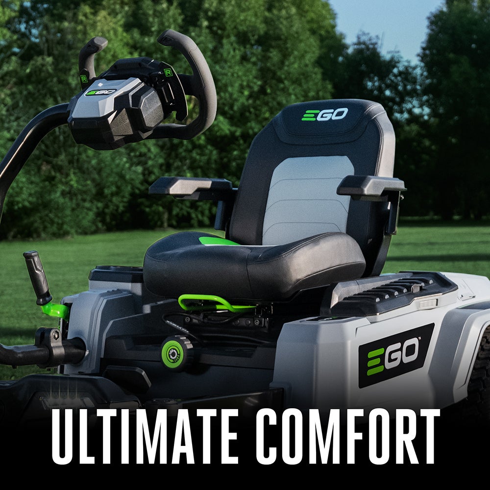 EGO POWER+ 42" Z6 Zero Turn Mower with e-STEER™ Technology EGO POWER+ 42" Z6 Zero Turn Mower with e-STEER™ Technology