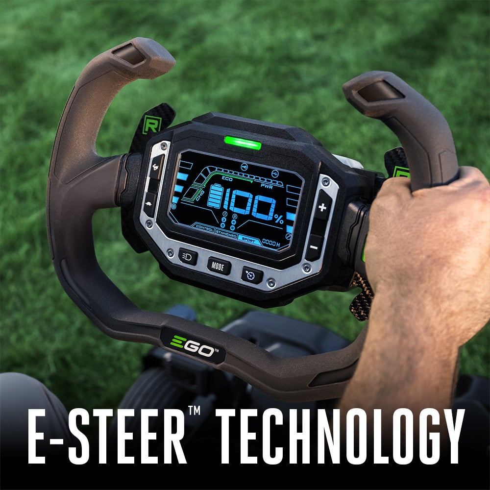 EGO POWER+ 42" Z6 Zero Turn Mower with e-STEER™ Technology EGO POWER+ 42" Z6 Zero Turn Mower with e-STEER™ Technology