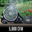 EGO POWER+ 18" Misting Fan