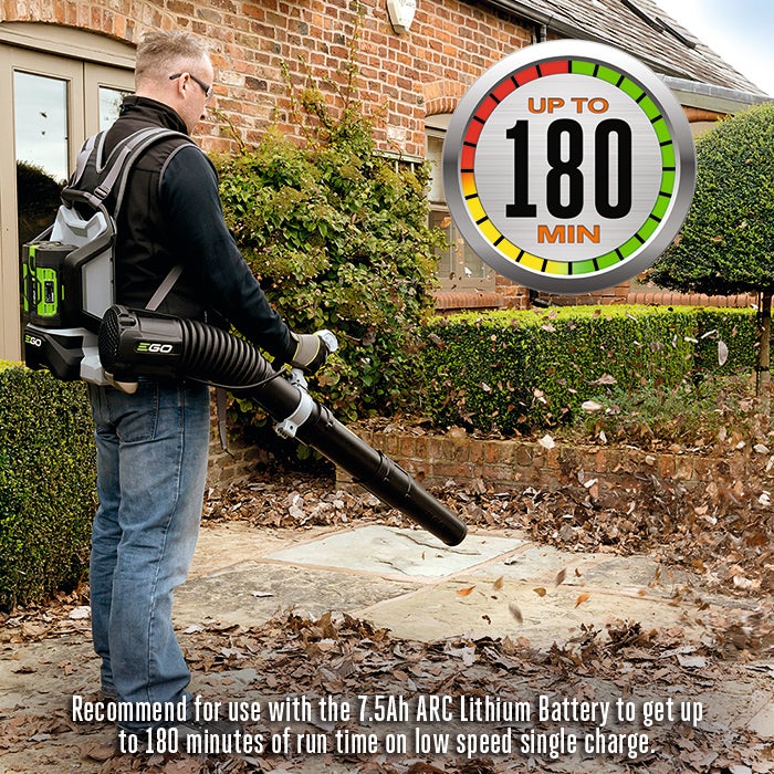 EGO Power+ 600 CFM Backpack Blower EGO Power+ 600 CFM Backpack Blower