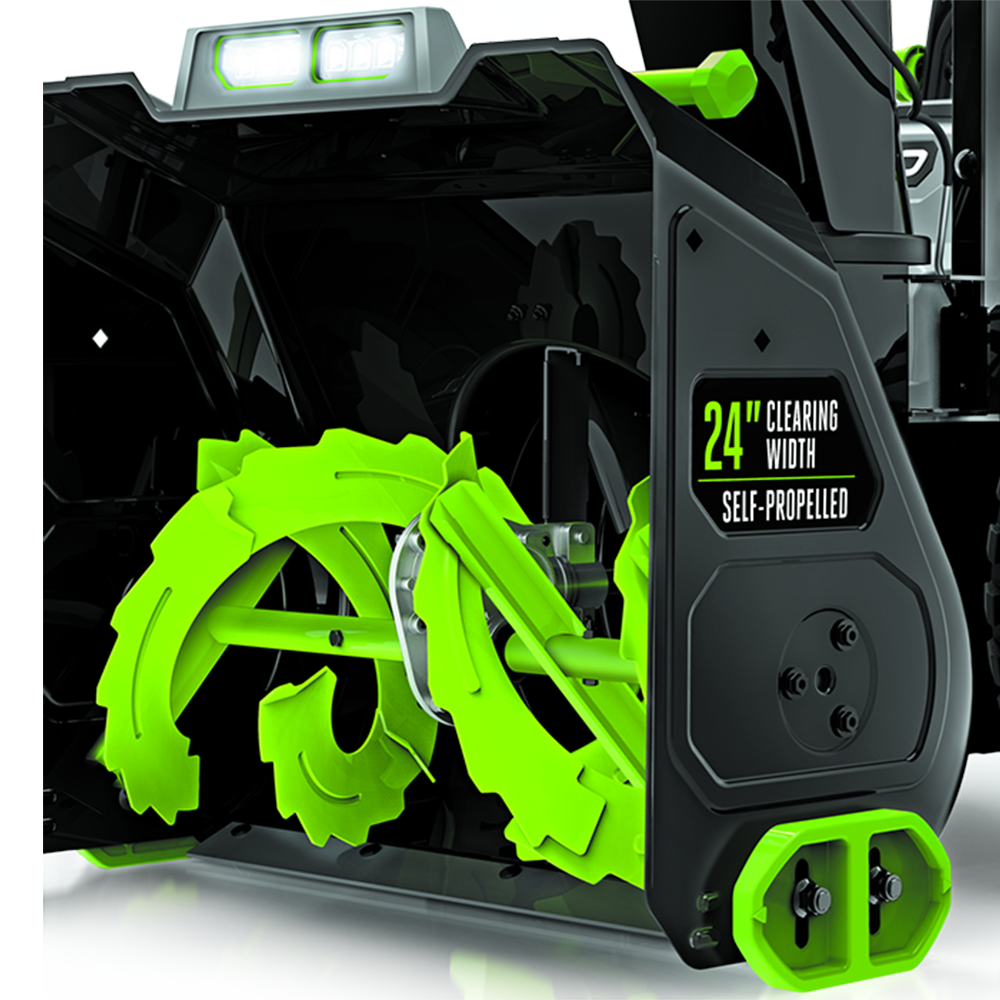 EGO POWER+ 24 in. Self-Propelled 2-Stage Snow Blower with Peak Power™ EGO POWER+ 24 in. Self-Propelled 2-Stage Snow Blower with Peak Power™