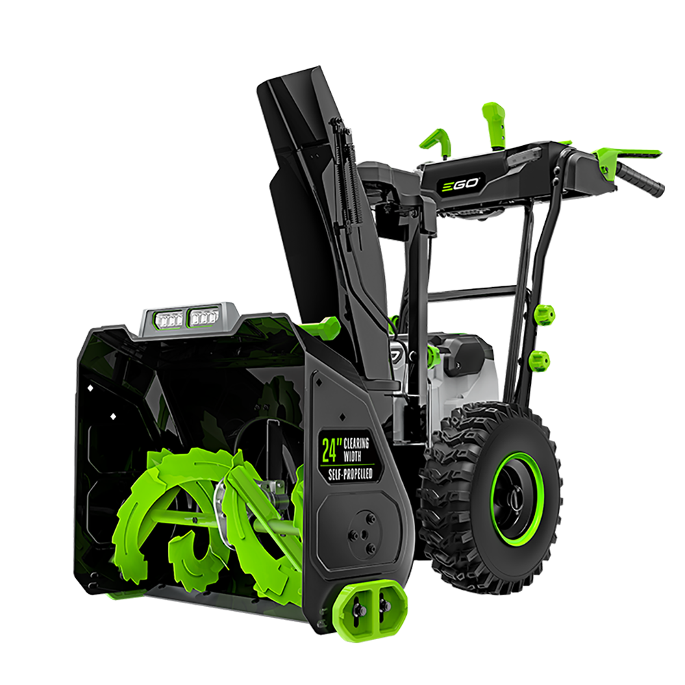 EGO POWER+ 24 in. Self-Propelled 2-Stage Snow Blower with Peak Power™ EGO POWER+ 24 in. Self-Propelled 2-Stage Snow Blower with Peak Power™