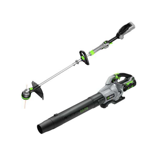 EGO POWER+ 15" POWERLOAD™ String Trimmer with Aluminum Telescopic Shaft & 615 CFM Blower Combo Kit