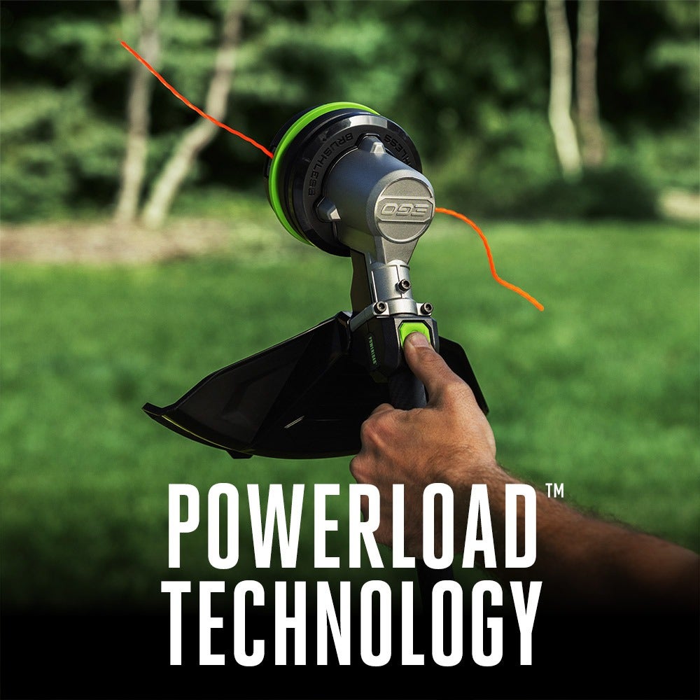 EGO POWER+ 16" POWERLOAD™ String Trimmer with Telescopic Carbon Fiber Shaft EGO POWER+ 16" POWERLOAD™ String Trimmer with Telescopic Carbon Fiber Shaft