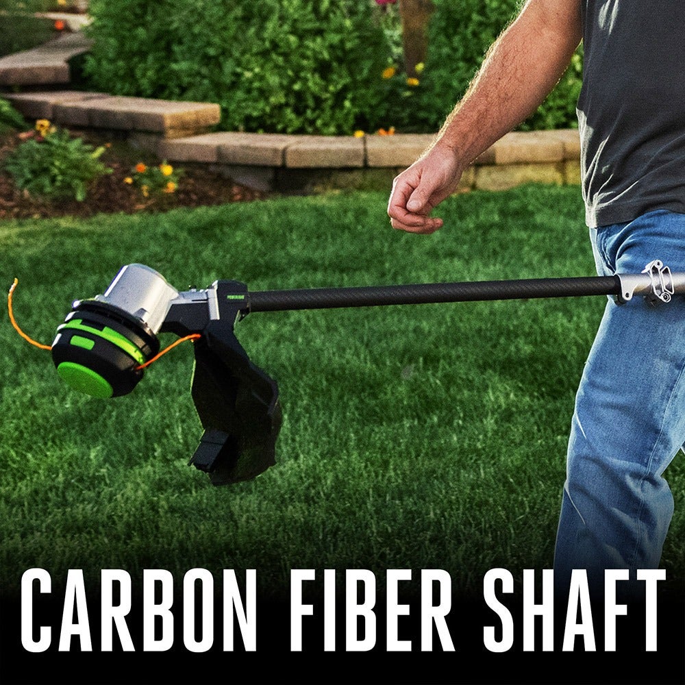 EGO POWER+ 16" POWERLOAD™ String Trimmer with Telescopic Carbon Fiber Shaft EGO POWER+ 16" POWERLOAD™ String Trimmer with Telescopic Carbon Fiber Shaft