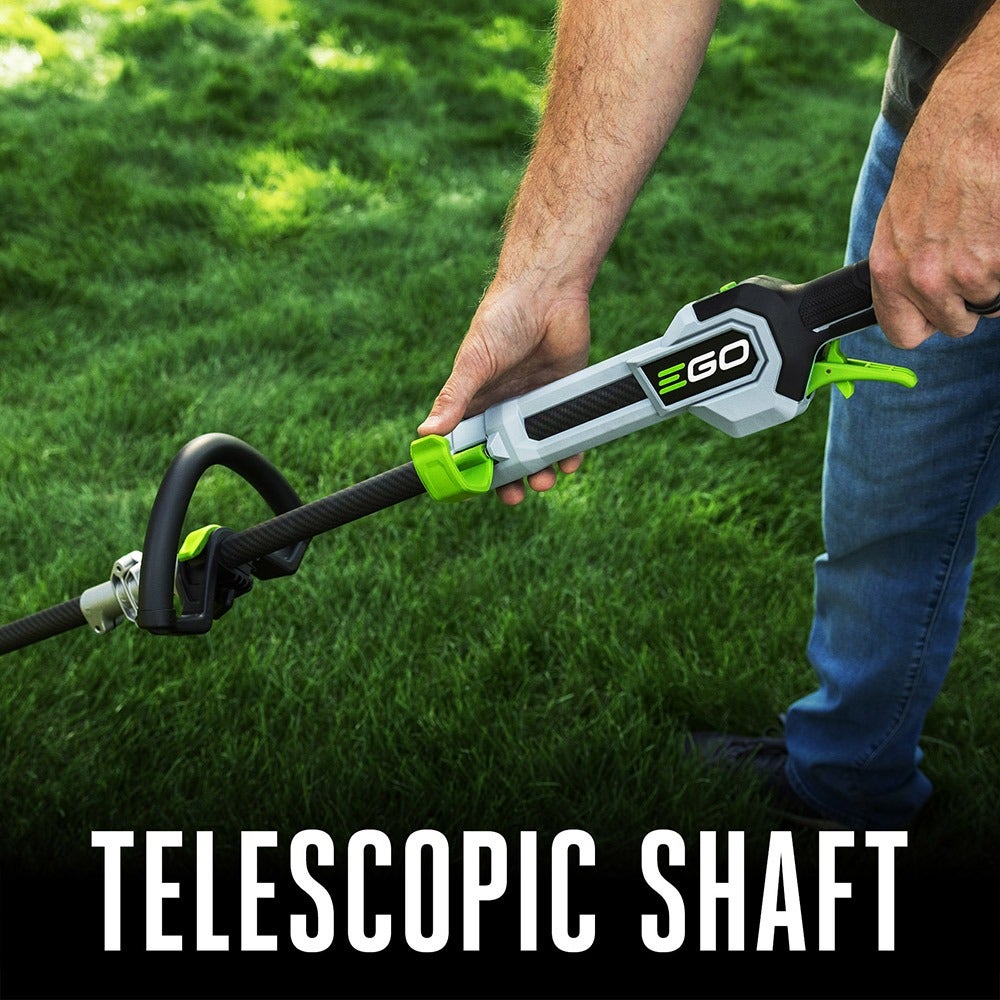 EGO POWER+ 16" POWERLOAD™ String Trimmer with Telescopic Carbon Fiber Shaft EGO POWER+ 16" POWERLOAD™ String Trimmer with Telescopic Carbon Fiber Shaft