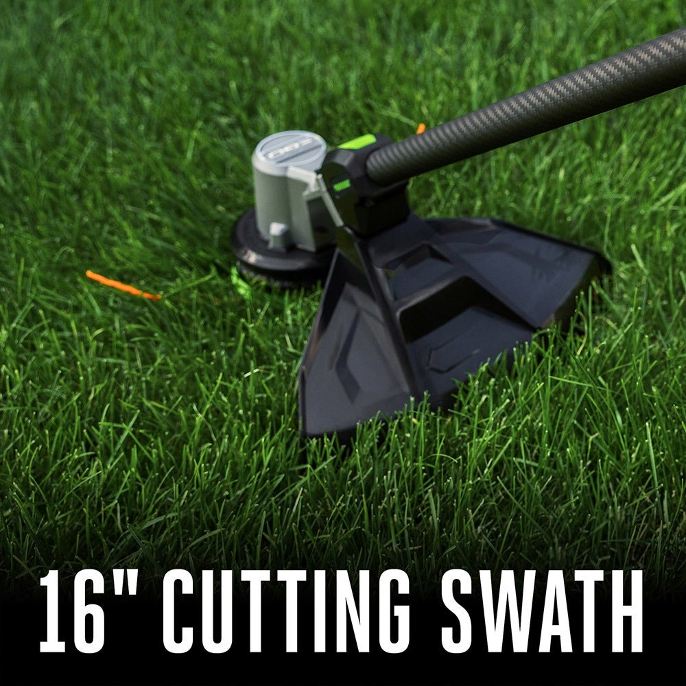 EGO POWER+ 16" POWERLOAD™ String Trimmer with Telescopic Carbon Fiber Shaft EGO POWER+ 16" POWERLOAD™ String Trimmer with Telescopic Carbon Fiber Shaft