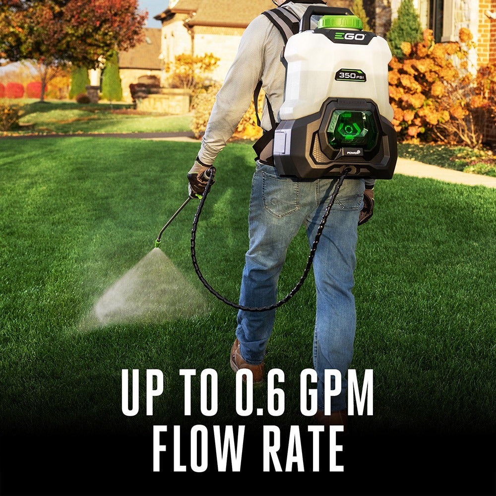 EGO POWER+ 4 Gallon Backpack Sprayer Tool Only EGO POWER+ 4 Gallon Backpack Sprayer Tool Only