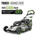 EGO POWER+ Mower 21" Select Cut™ System with Touch Drive™ Self-Propelled Kit (7.5Ah Battery)