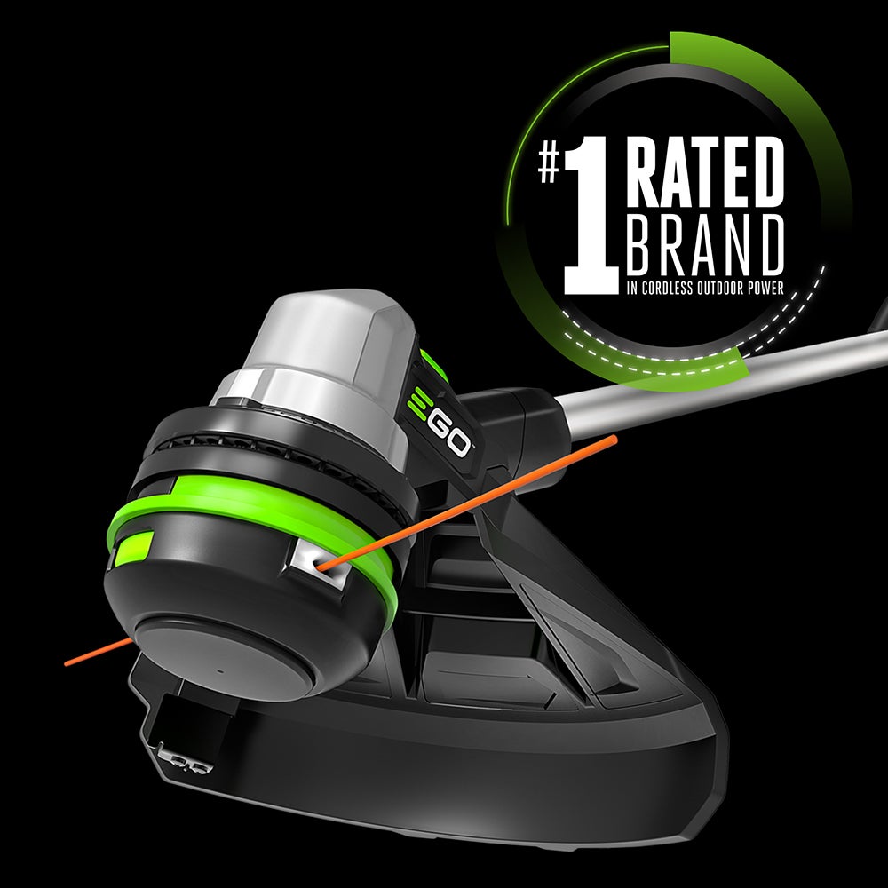 EGO Power+ 15" POWERLOAD™ String Trimmer with telescopic aluminum shaft EGO Power+ 15" POWERLOAD™ String Trimmer with telescopic aluminum shaft
