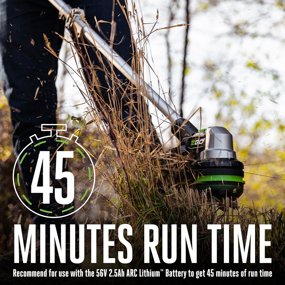 EGO Power+ 15" POWERLOAD™ String Trimmer with telescopic aluminum shaft EGO Power+ 15" POWERLOAD™ String Trimmer with telescopic aluminum shaft