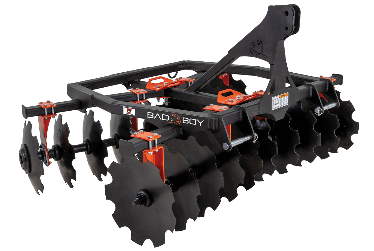 Bad Boy 7' Disk Harrow 18" Blades